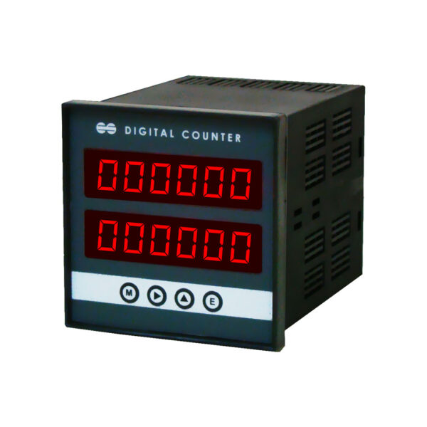 Dual Display Counter : Production + Hour Meter - EV HM 262